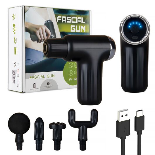 ๐โจ Muscle Massage Gun FH-820 | 6 Vibration Modes & 4 Heads | Deep Tissue Relief ๐ชโก