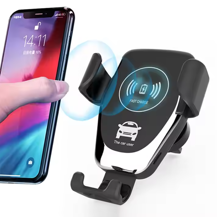 ๐๐ Auto-Clamping Wireless Car Charger โ 10W Fast Charging Holder