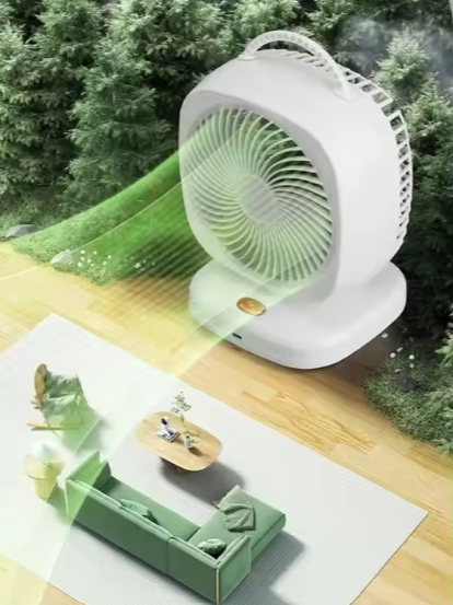๐ฌ๏ธ Mini Circulation Fan โ Compact, Quiet & Powerful Cooling ๐จโจ
