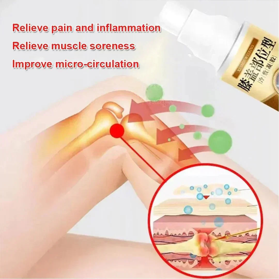 ๐ฆตโ Knee Pain Relief Cold Spray โ Instant Cooling Comfort for Joints & Muscles (35ml)