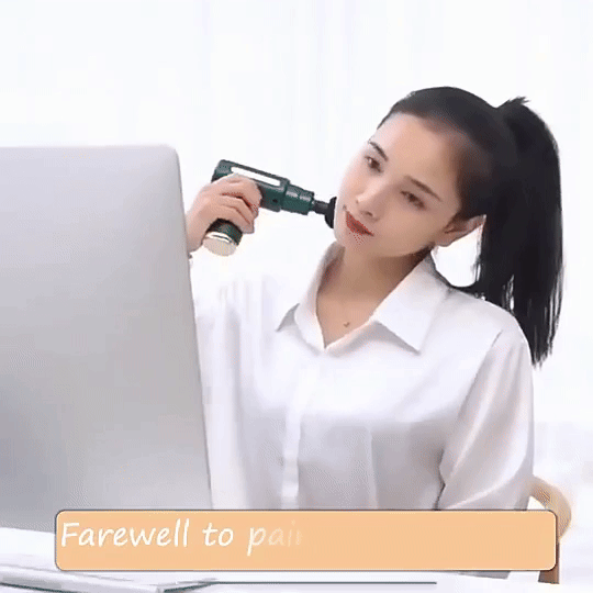 ๐โจ Muscle Massage Gun FH-820 | 6 Vibration Modes & 4 Heads | Deep Tissue Relief ๐ชโก